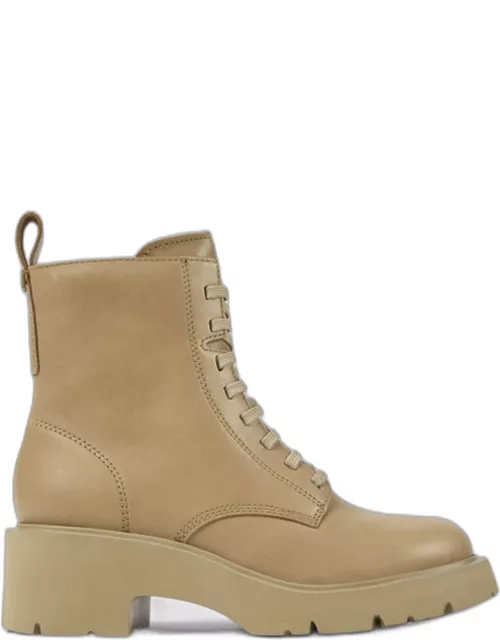 Flat Ankle Boots CAMPER Woman color Beige