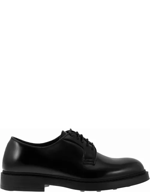 Doucal's horse Lace-up Leather Shoe