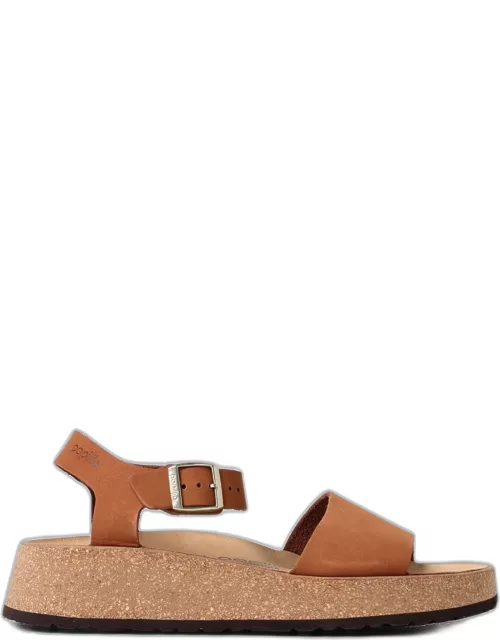 Flat Sandals BIRKENSTOCK Woman color Brown
