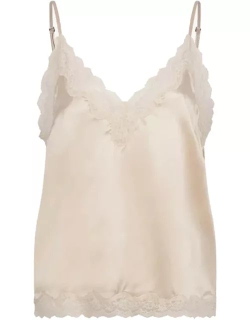 LOVE STORIES Pip Silk Camisole Top - Off White