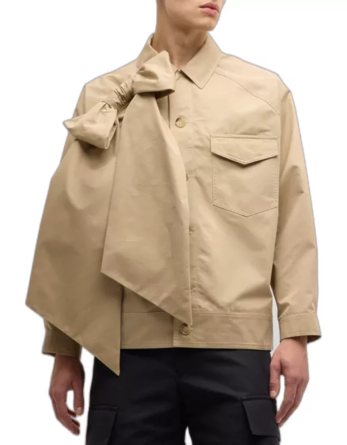Men's Dolman Workwear Jacket with Bow