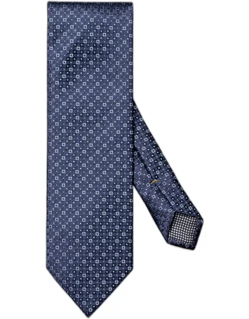 Men's Woven Silk Geometric Tie