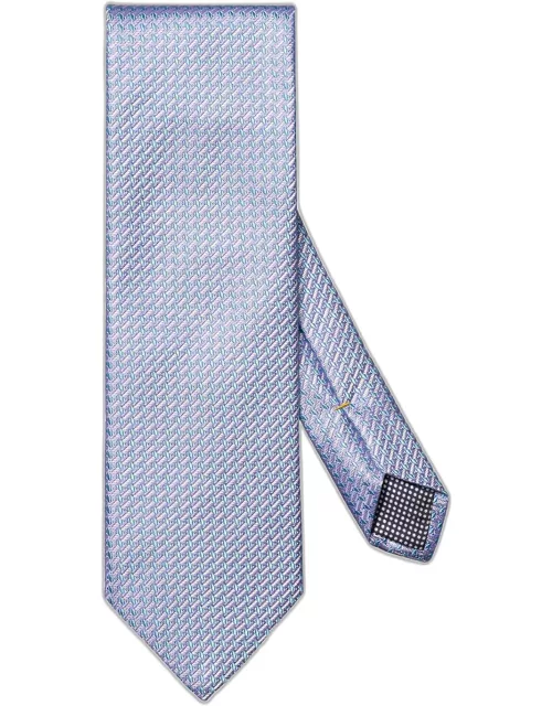 Men's Woven Silk Geometric Tie