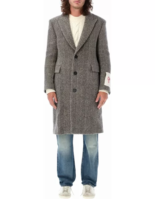 Golden Goose Single-breasted Wool Coat