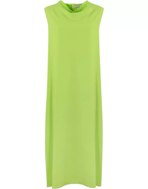 Liviana Conti Dress With Crater Neck