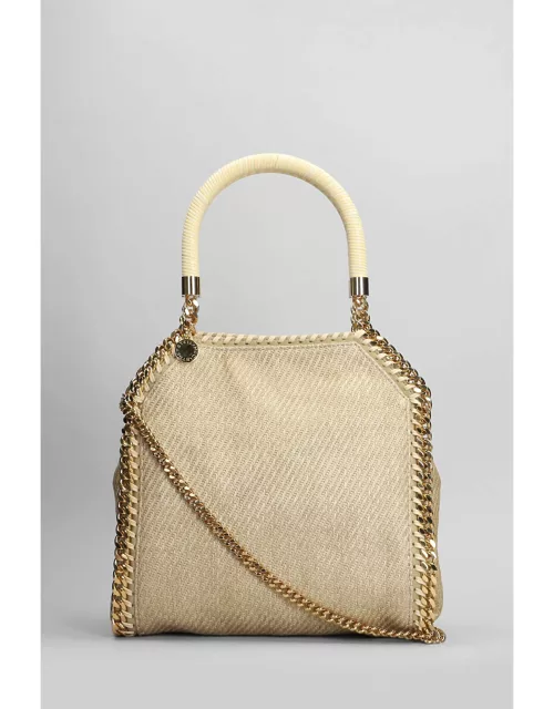 Stella McCartney Falabella Mini Shoulder Bag In Beige Polyamide