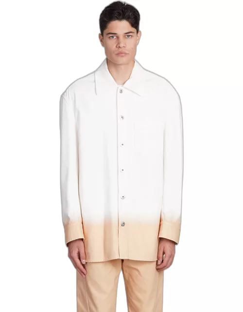 Lanvin Denim Jackets In White Cotton
