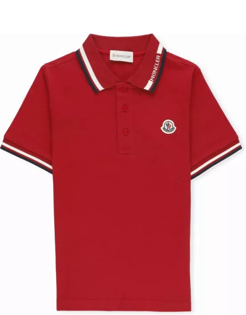 Moncler Polo Shirt With Logo