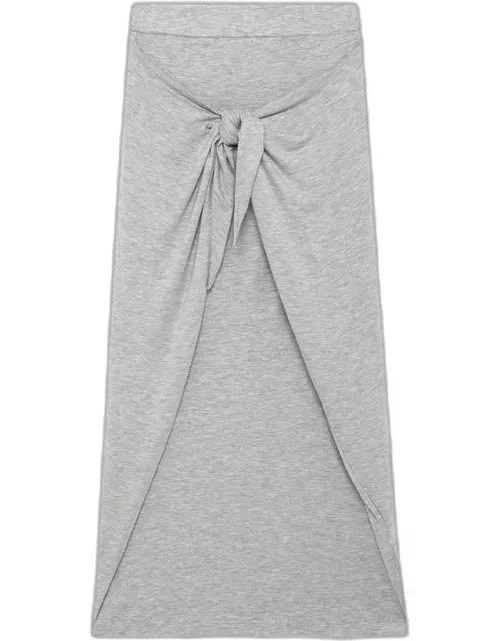 REMAIN Birger Christensen Remain Jersey Wrap Skirt