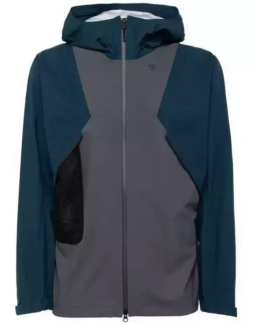 Goldwin Pertex Shieldair Mountaineering Jacket Gray/navy Blue