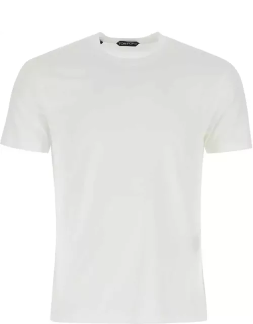 Tom Ford White Lyocell Blend T-shirt