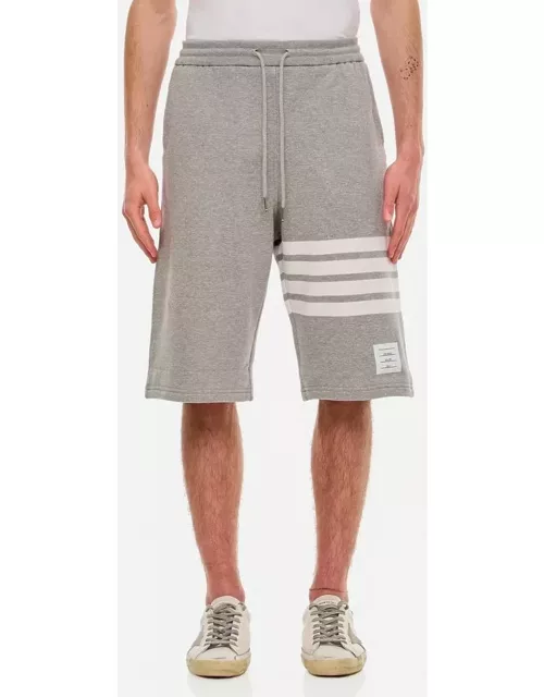 Thom Browne 4-bar Jersey Sweat Shorts Grey