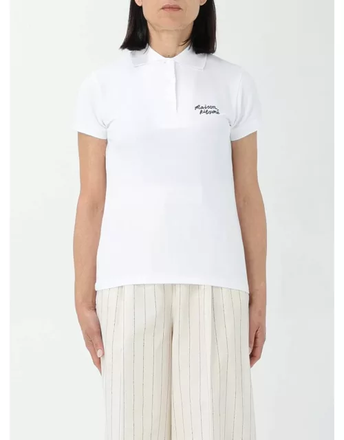 Polo Shirt MAISON KITSUNÉ Woman color White