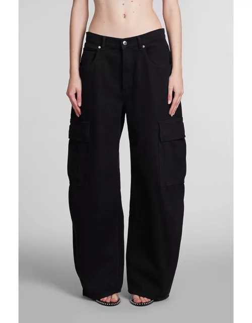 Alexander Wang Jeans In Black Cotton