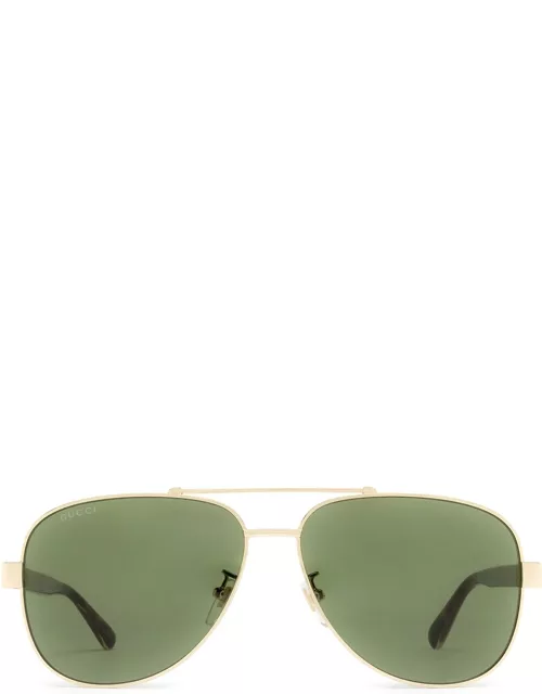 Gucci Eyewear Gg0528s Gold Sunglasse
