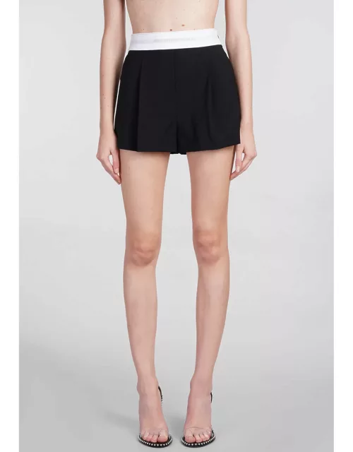 Alexander Wang Shorts In Black Woo