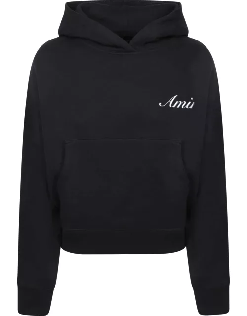 AMIRI Sweatshirt In Black Cotton