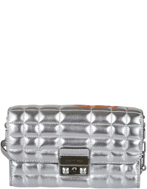 Michael Kors Tribeca Large Metallic Crossbody Bag