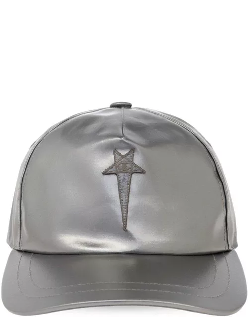 Rick Owens X Champion Logo Embroidered Baseball Cap