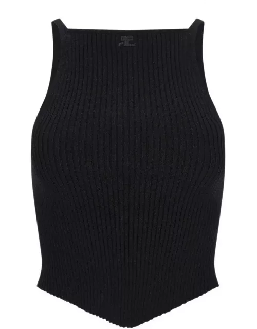 Courrèges Sleeveless Knitted Top