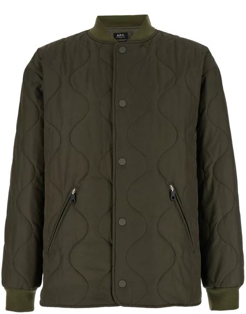 A.P.C. Quilted Bomber Jacket