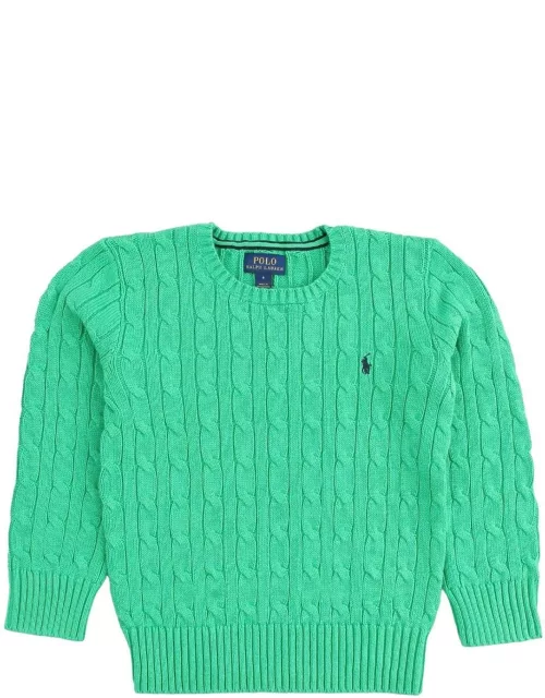 Ralph Lauren Polo Pony Embroidered Knitted Jumper