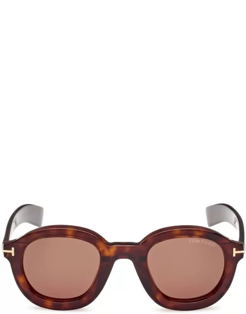 Tom Ford Eyewear Raffa Oval Frame Sunglasse