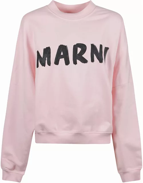 Marni Logo Crewneck Sweatshirt