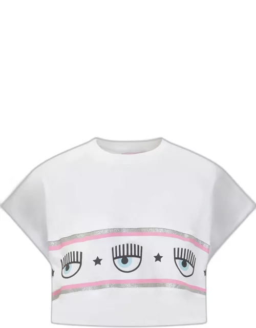 Chiara Ferragni T-shirt With Maxi Logo