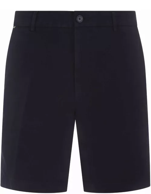 Hugo Boss Dark Blue Regular Fit Bermuda Short