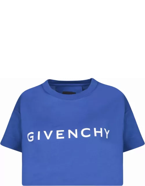 Givenchy Iris Cropped T-shirt