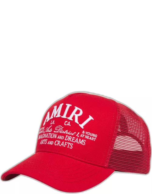 Men's Embroidered Arts District Trucker Hat