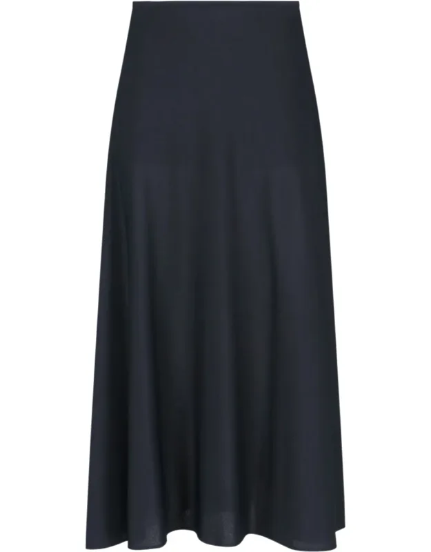 Jil Sander Pleated Midi Skirt