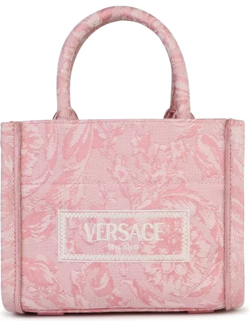 Versace Small athena Barocco Pink Bag