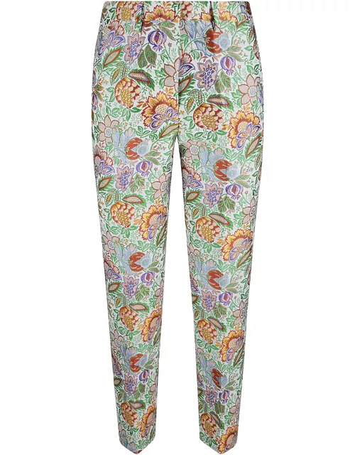 Etro Printed Fitted Trouser