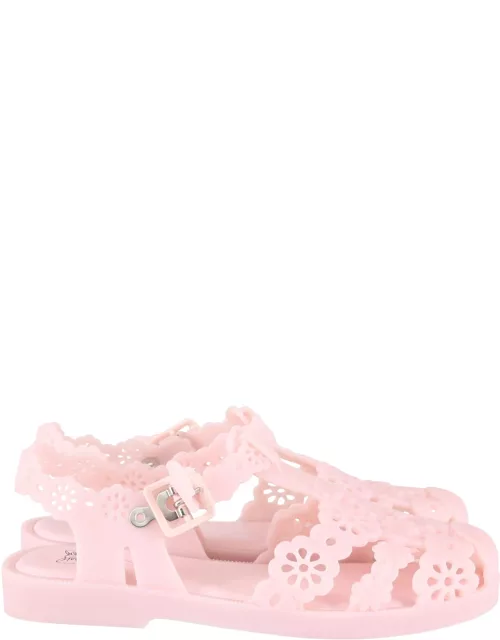 Melissa Pink Spider Shoes For Woman