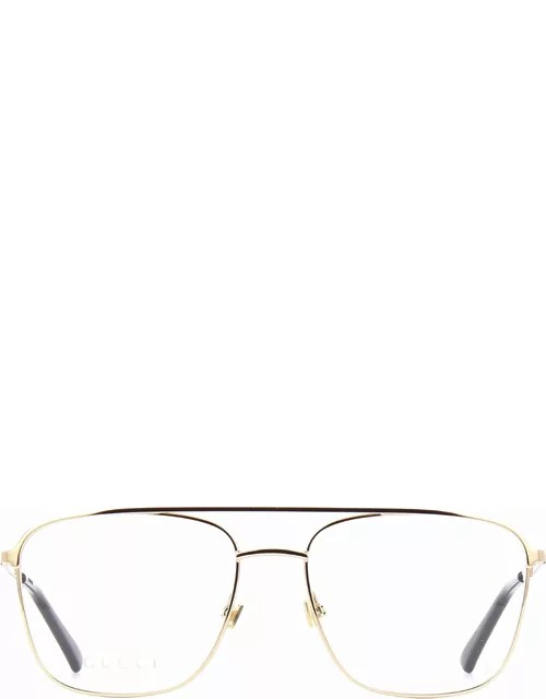 Gucci Eyewear Gg0833o Gold Glasse