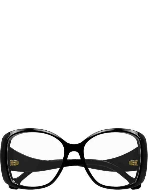 Gucci Eyewear Gg1236oa Black Glasse