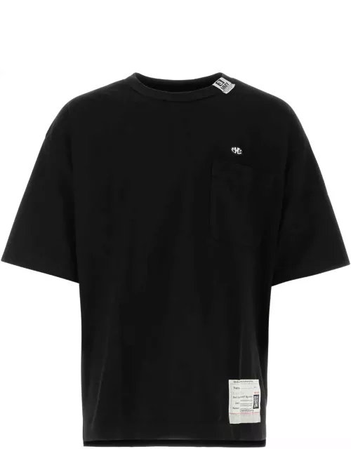 Mihara Yasuhiro Black Cotton T-shirt