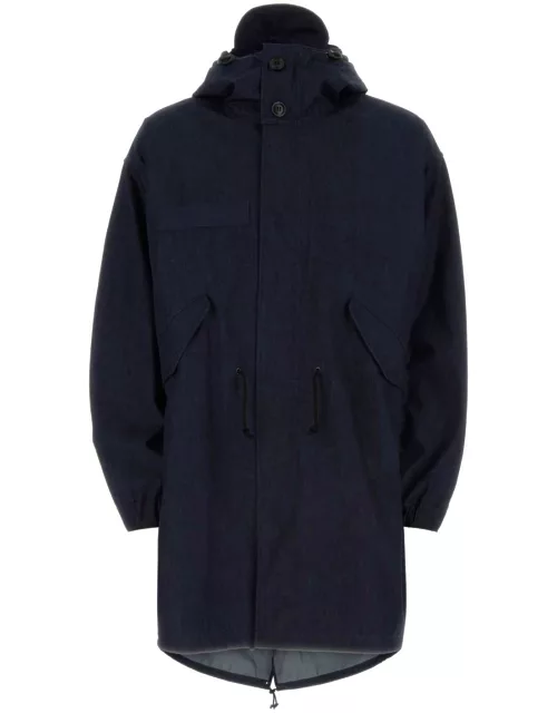 Dark Blue Cotton Junya Watanabe X C. p. Company Jacket