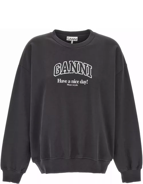 Ganni Print Sweatshirt