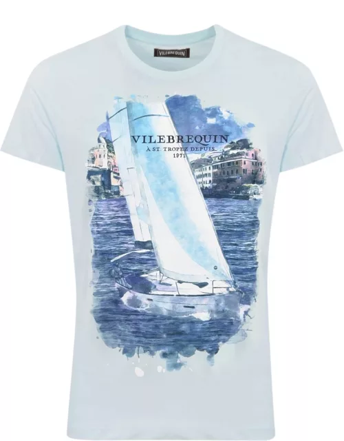 Vilebrequin T-shirt With Sailboat Print