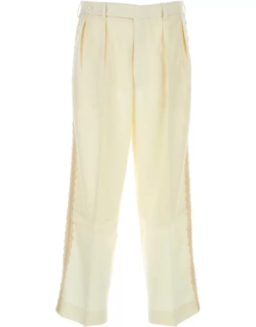 Bode Ivory Wool Pant