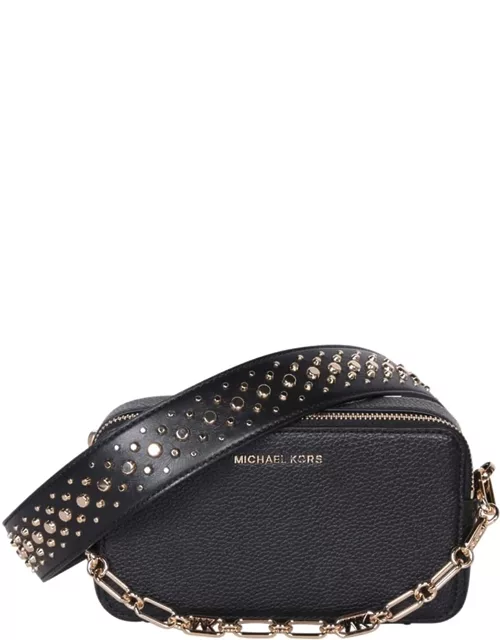 Michael Kors Small Black Camera Bag With Shoulder Strap