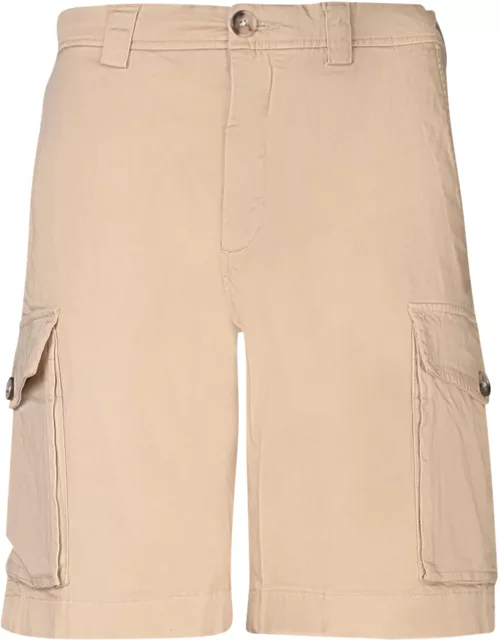 Sand Twill Cargo Bermuda Shorts Woolrich