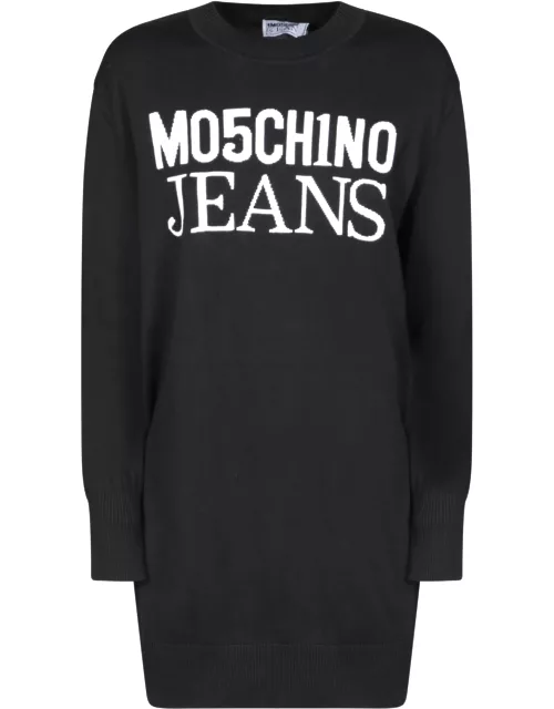Moschino Black Cotton Dres