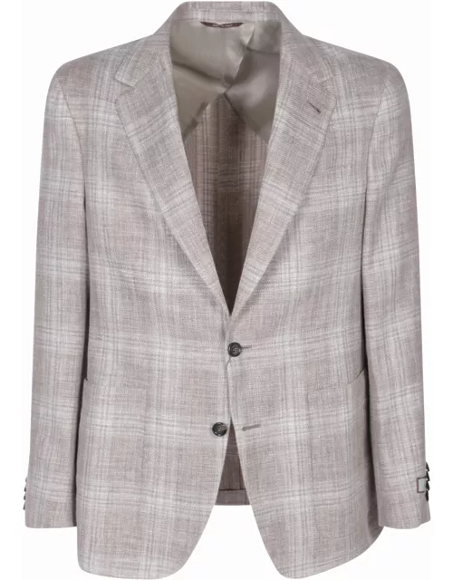 Canali Single-breasted Brown Jacket