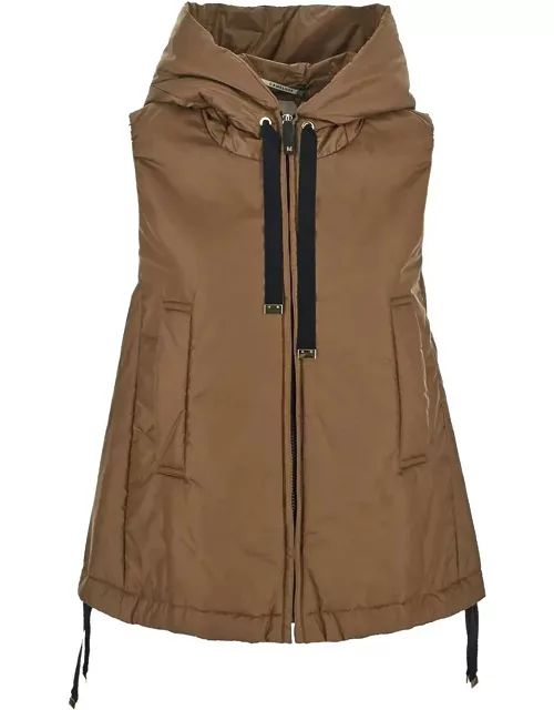 Max Mara The Cube Water-resistant Technical Canvas Gilet