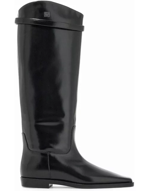 TOTEME leather riding boot