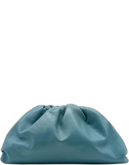 Botteag Veneta Blue Butter Calf Pouch Bag